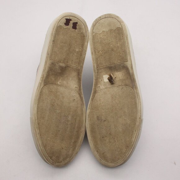 Axel Arigato Gray Leather Sneakers Men's Size US 7.5 Casual Shoes Lace Up - Picture 7 of 11